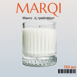 Арома свеча "ST-01" Манго и грейпфрут